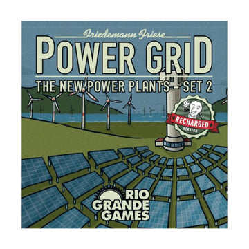Rio Grande Games Power Grid: The New Power Plant Cards - Set 2