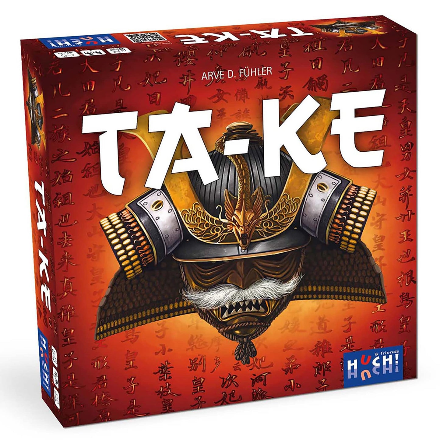 Rio Grande Games Ta-Ke: Strategy Boardgame, Ages 10+, 2 Players, 30 Mins, Multi