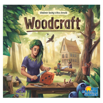 Rio Grande Games Woodcraft - Workshop Management Game, Economic Board Game, Builder Board Game, Rio Grande Games, For Ages 14 An