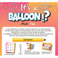 Rio Grande Games: It'S A Balloon - Word Guessing Drawing Game, Hilarious Party Game, Interactive Family Game, Ages 8+, 3-8 Players, 15-30 Min