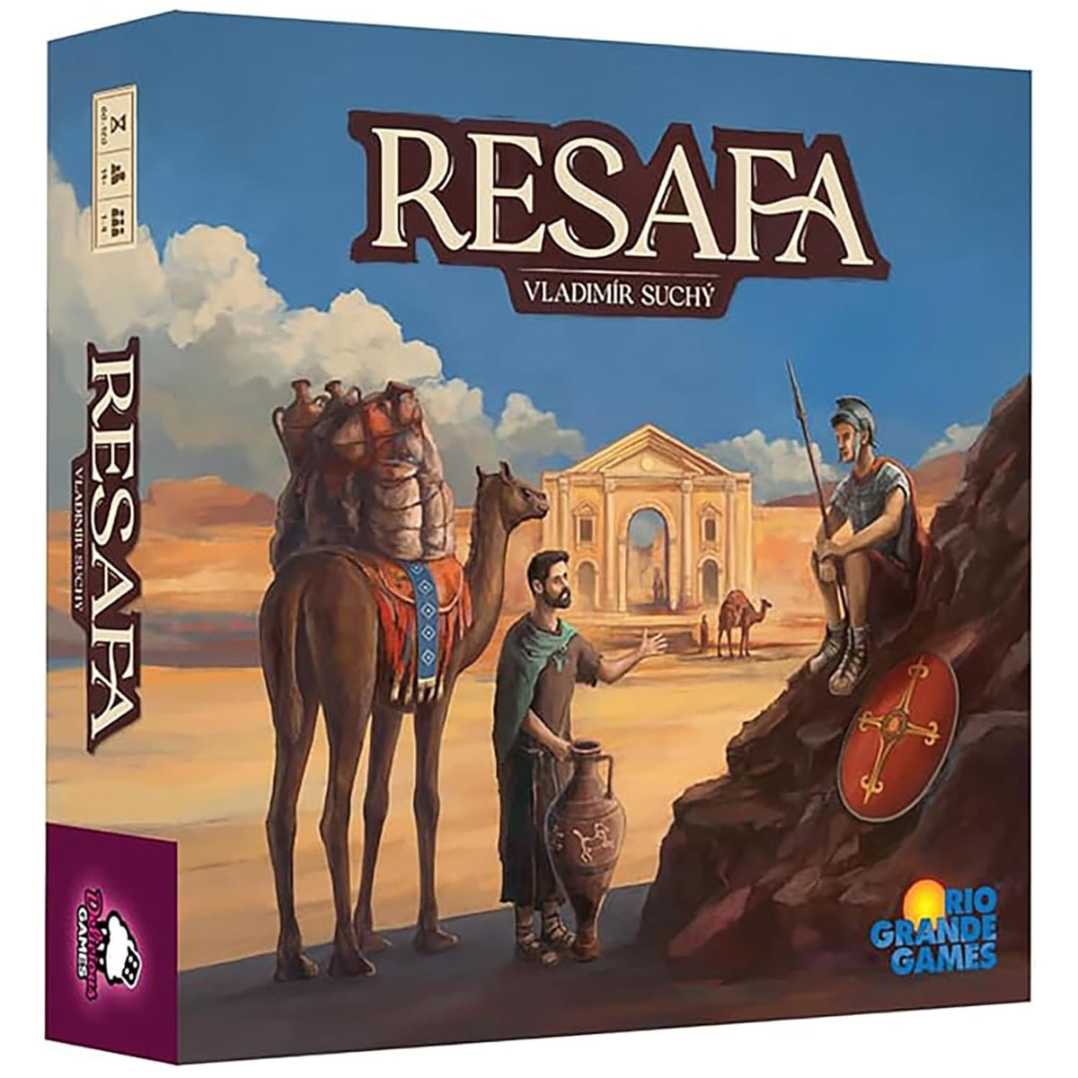 Rio Grande Games Resafa: Strategy Board Game, Economic Management, Ancient Desert Merchant Trading for 14 Players