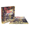 RockSaws Iron Maiden 500 Piece Jigsaw Puzzle - 16x16 Paperboard, Colorful Design, Model RSAW028PZ