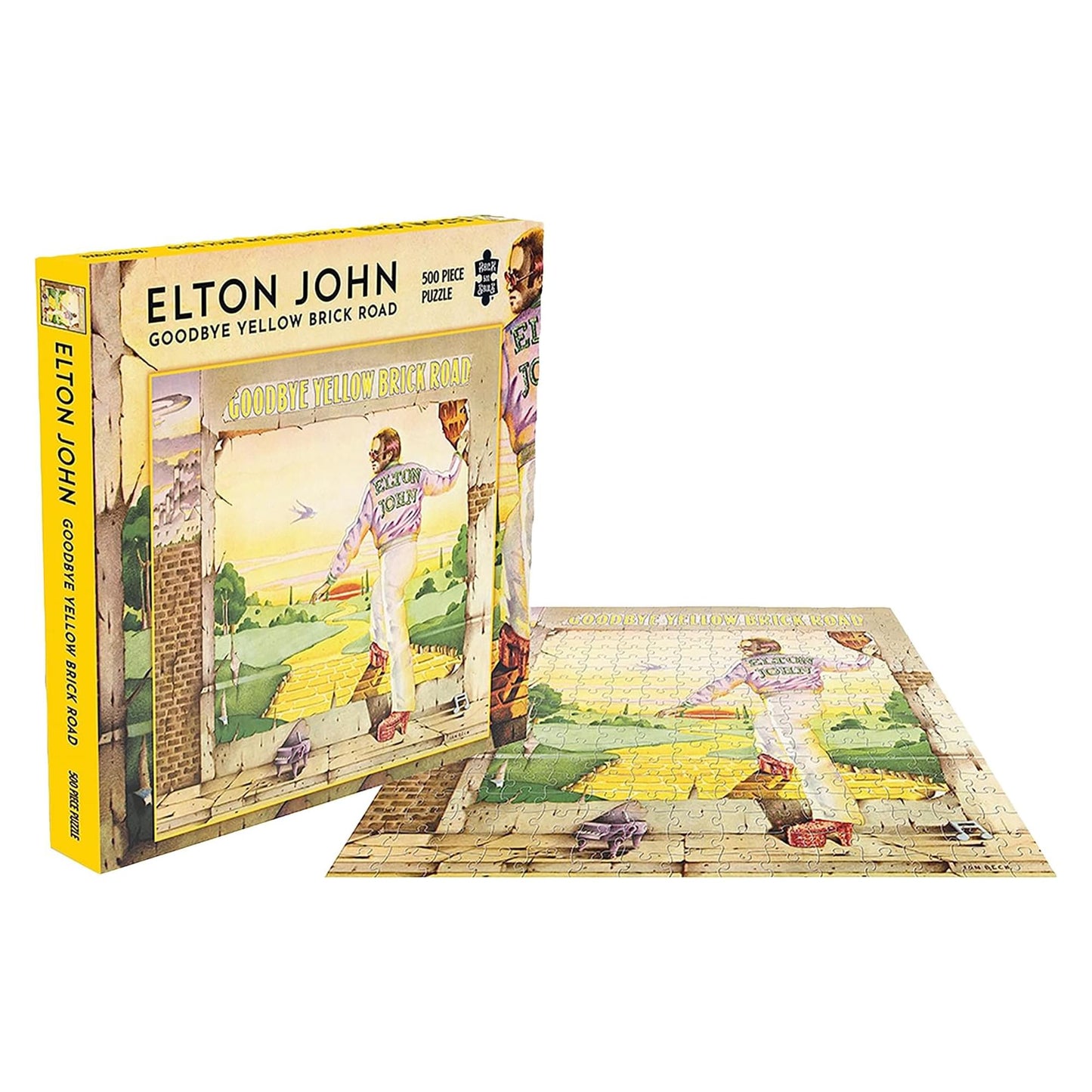 Rocksaws - John,Elton Goodbye Yellow Brick Road (500 Piece Jigsaw Puzzle)