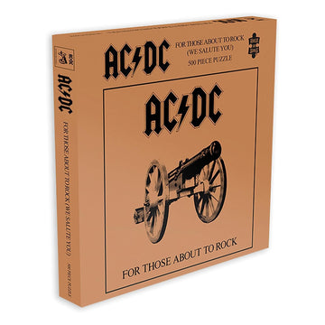 Ac/Dc For Those About To Rock (500 Piece Jigsaw Puzzle)