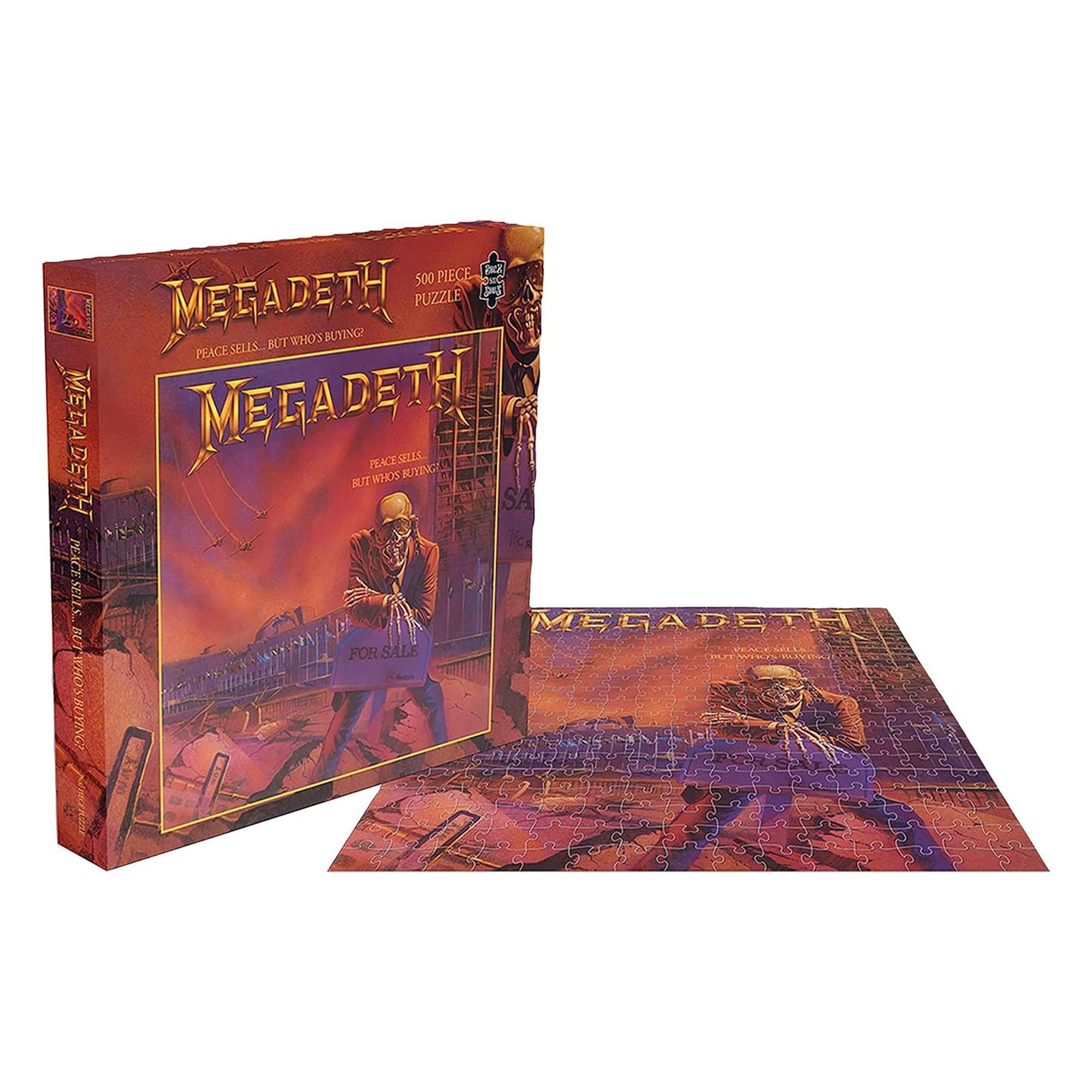 Megadeth Peace Sells...But Who'S Buying? (500 Piece Jigsaw Puzzle)