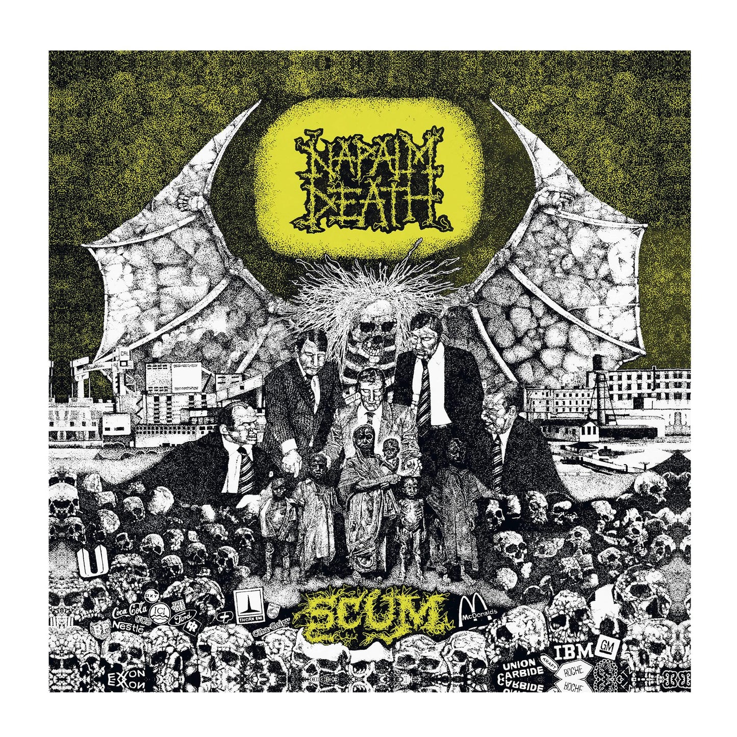 Napalm Death Jigsaw Puzzle Scum Band Logo Official 500 Piece