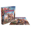 RockSaws Iron Maiden The Trooper Jigsaw Puzzle - 1000 Pieces, 16 x 16 in, Paperboard