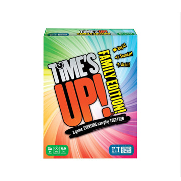 R&R Games Time’s Up! Party Game for Adults & Kids - Fun Family Night Activity, Multicolor
