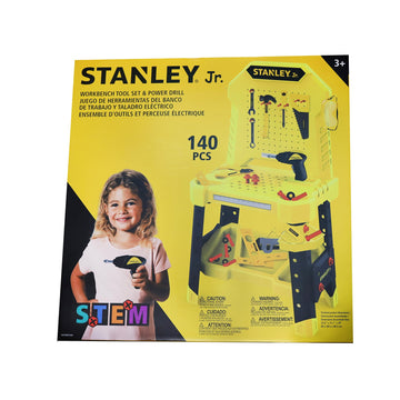 Stanley Jr Workbench Mega Tool Set  140 Pieces