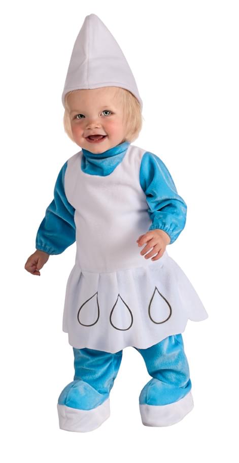 Smurfs Smurfette Costume Romper Dress Infant Toddler 12-18 Months