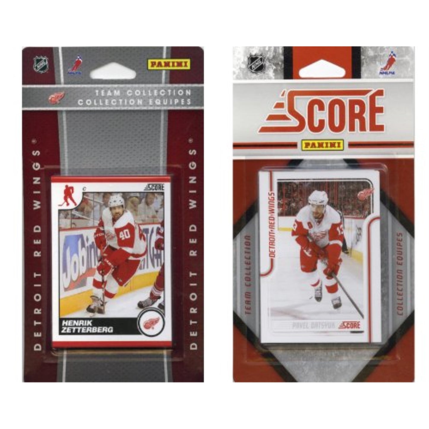 Nhl Detroit Red Wings Licensed Score 2 Team Sets