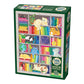 Rainbow Cat Quilt 1000 Piece Jigsaw Puzzle Cobble Hill
