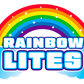 Rainbow Lites Puppy Dog Glow Plush LED Night Light Up Stuffed Animal 2 Pack Set