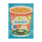 Ramen 99 Piece Mini Jigsaw Puzzle Happily