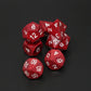 Redwood Forest - 7 Piece DnD Dice Set | Wood RPG Gaming Dice