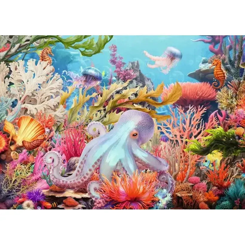 Reef Life 500 Large Piece Jigsaw Puzzle Ravensburger