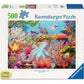 Reef Life 500 Large Piece Jigsaw Puzzle Ravensburger