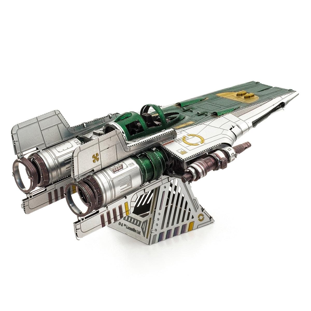 Resistance A-Wing Fighter Star Wars 3D Steel Model Kit Metal Earth