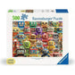 Retro Robots 500 Large Piece Jigsaw Puzzle Ravensburger