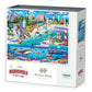 Riviera Maya 1000 Piece Jigsaw Puzzle Boardwalk