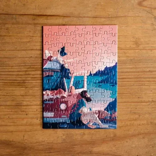 Road Trip 99 Piece Mini Jigsaw Puzzle Trevell