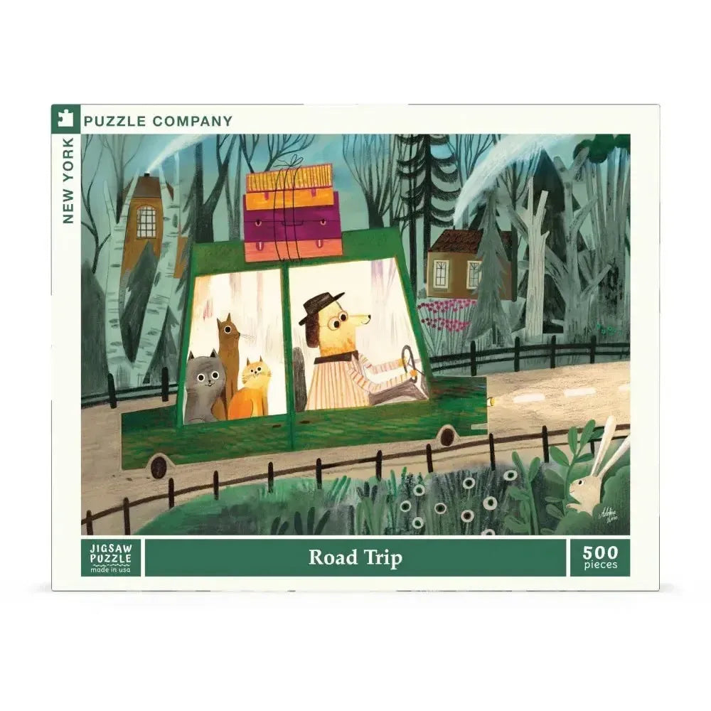 Road Trip by Adelina Lirius 500 Piece Jigsaw Puzzle NYPC