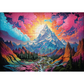 Rocky Ridges 1000 Piece Jigsaw Puzzle Trippy