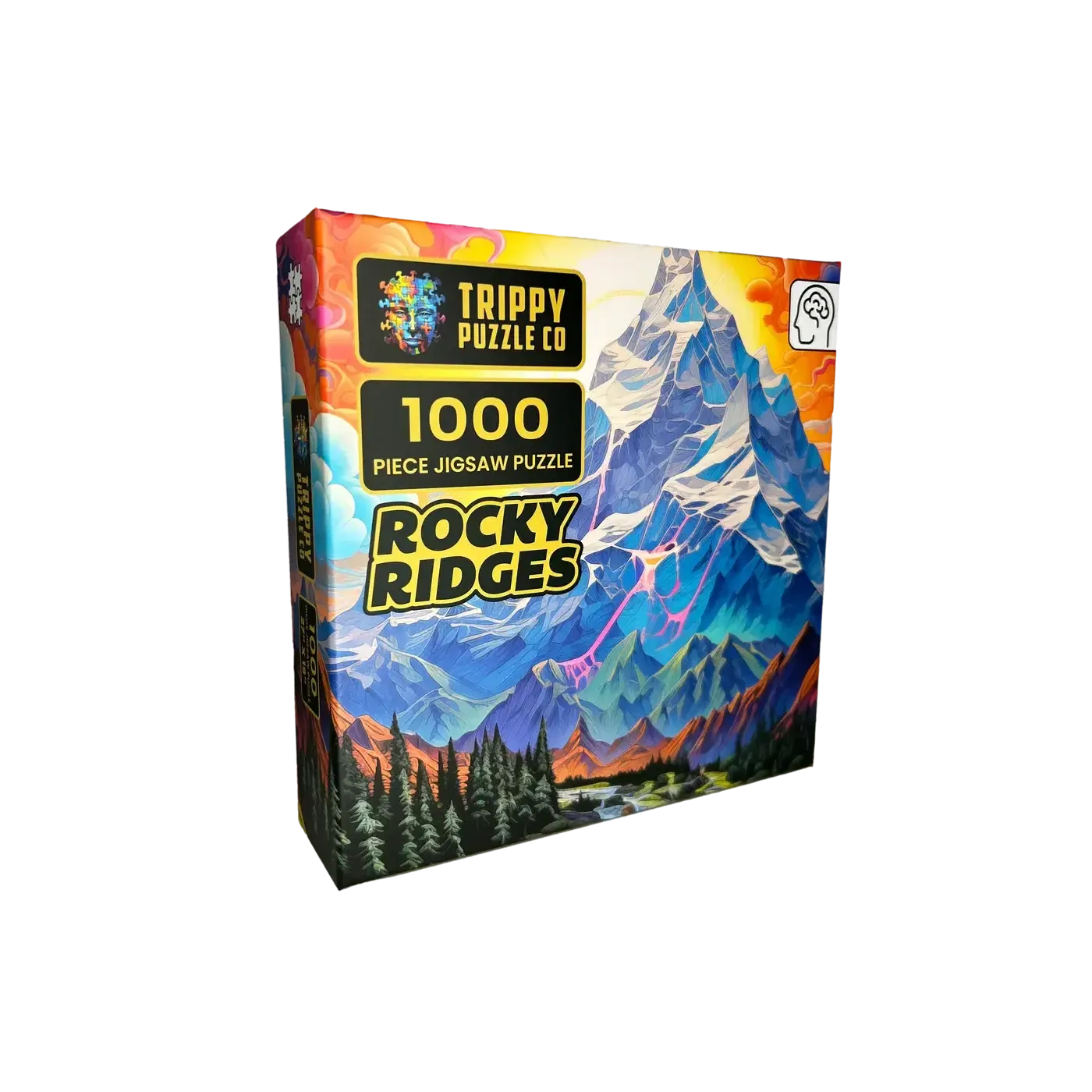 Rocky Ridges 1000 Piece Jigsaw Puzzle Trippy