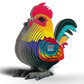 Rooster 3D Cardboard Model Kit Eugy