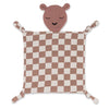100% Muslin Lovey - Rosewood Checker