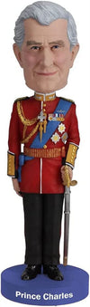 Royal Bobbles Prince Charles III Bobblehead Statue - Limited Edition, Multicolor, Plastic, One Size