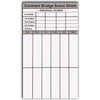 Rubber Bridge Score Pads - Pack of 6 Pads