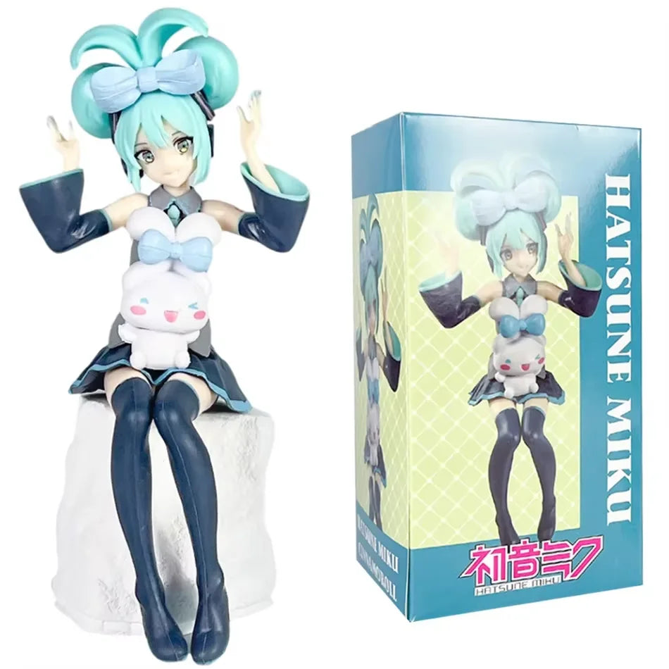 Animation Anime Popularity King Hatsune Miku Handmade Devil Hatsune Miku Cat Ear Hatsune Miku Cute Handmade PVC Model Decoration