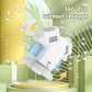 Double head rotating bubble machine children's bubble toys outdoor activities/wedding props Without Battery Bubble Water