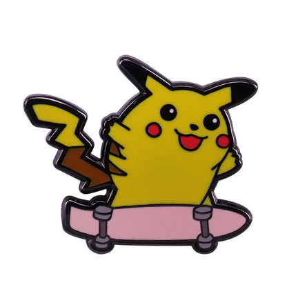 Pokemon Japanese Anime Pikachu Lapel Pins for Backpack Men Women Enamel Pin Metal Badges Accessories Brooch Pin for Clothes