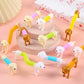 10Pcs Stretchable Dog Stress Relief Pop Tubes Toy Kids Birthday Party Favors Pinata Filler Telescoping Sensory Squeeze Toy