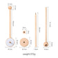 Baby Crib Mobile Rattle Toy For 0-12 Months Cartoon Felt Forest Animal Bed Bell Hanging Wooden Bracket Mobile Newbaby Rattle Toy