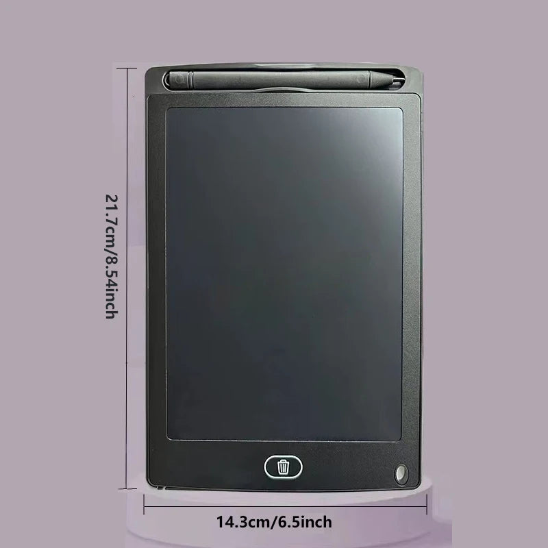 6.5/8.5/10/12 Inch LCD Drawing Tablet for Kids, Rechargeable Erasable Board with Pen, Travel Educational Toy Gift for Boys Girls