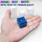 Metal Cube Rotating Fingertip Gyroscope Fidget Anti Stress Toys Adult Office Home Travel Portable Spinner Toys Christmas Gifts