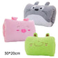 Children's Plush Pillows Hand Warmers Gloves Adults Cartoon Nap Pillows Cushions Creative Hand Warmers Plush Children's Day Gift