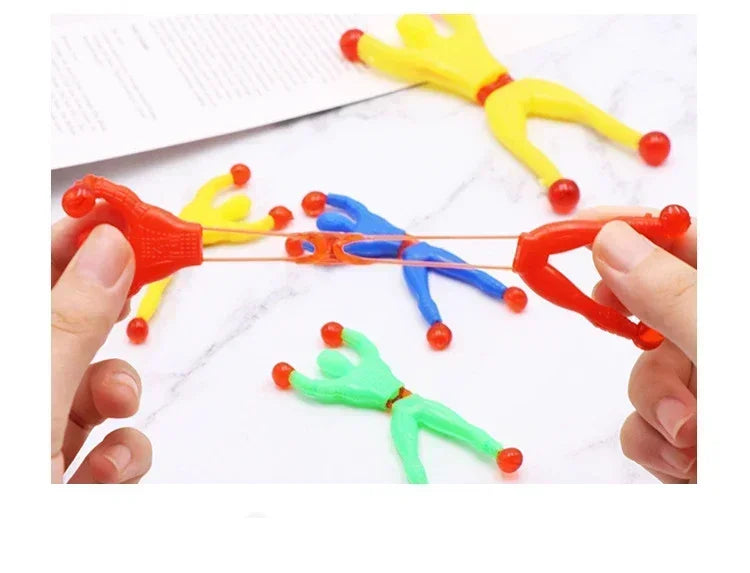 5-50 Pcs/set 9cm Sticky Toy Window Men With Sticky Hand Toys Color Plastic Suitable Feet For Adult