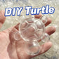1PC DIY Turtle Ball Skin Handmade Empty Ball Slow Rebound Decompression Toy Fidget Squeeze Ball For Anxiety Office Home