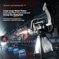 Gatling Rotating Electric Water Gun with Light-Up High Speed Continuous Shooting Powerful Water Blaster Summer Outdoor Toy