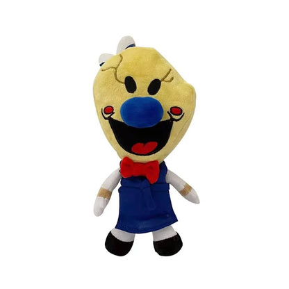 New 25cm Ice Scream Rod Plush Toy Stuffed Soft Toys Cartoon Dolls Horror Game Character Halloween Christmas Decor Gift for Kids