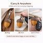 Acorn Pop Fidget Clicker Keychain Silent Stress Relief Toy Portable Key Ring Bag Charm Gift