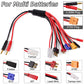 RC Charger Adapter Connector 8 In 1 Charger 4.0mm Banana XT60 TRX Tamiya Lipo for RC Car Drone Imax B6 B6AC Battery Cable