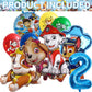 PAW Patrol Birthday Party Decoration Tableware Tablecloth Plates Cup napkin gift bag Balloons PAW Patrol Party Favors Supplies