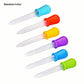 5PCS 5ml Small Silicone Plastic Pipette Dropper Feeding Medicine Liquid Eye Ear Pipette Dropper Lab Experiment Toys Gift