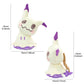 Mimikyu Plush Toys Collectible Soft Plushies Cute Shiny Mimikyu Stuffed Animal Cartoon Eevee Espeon Glaceon Peluche Dolls Gifts