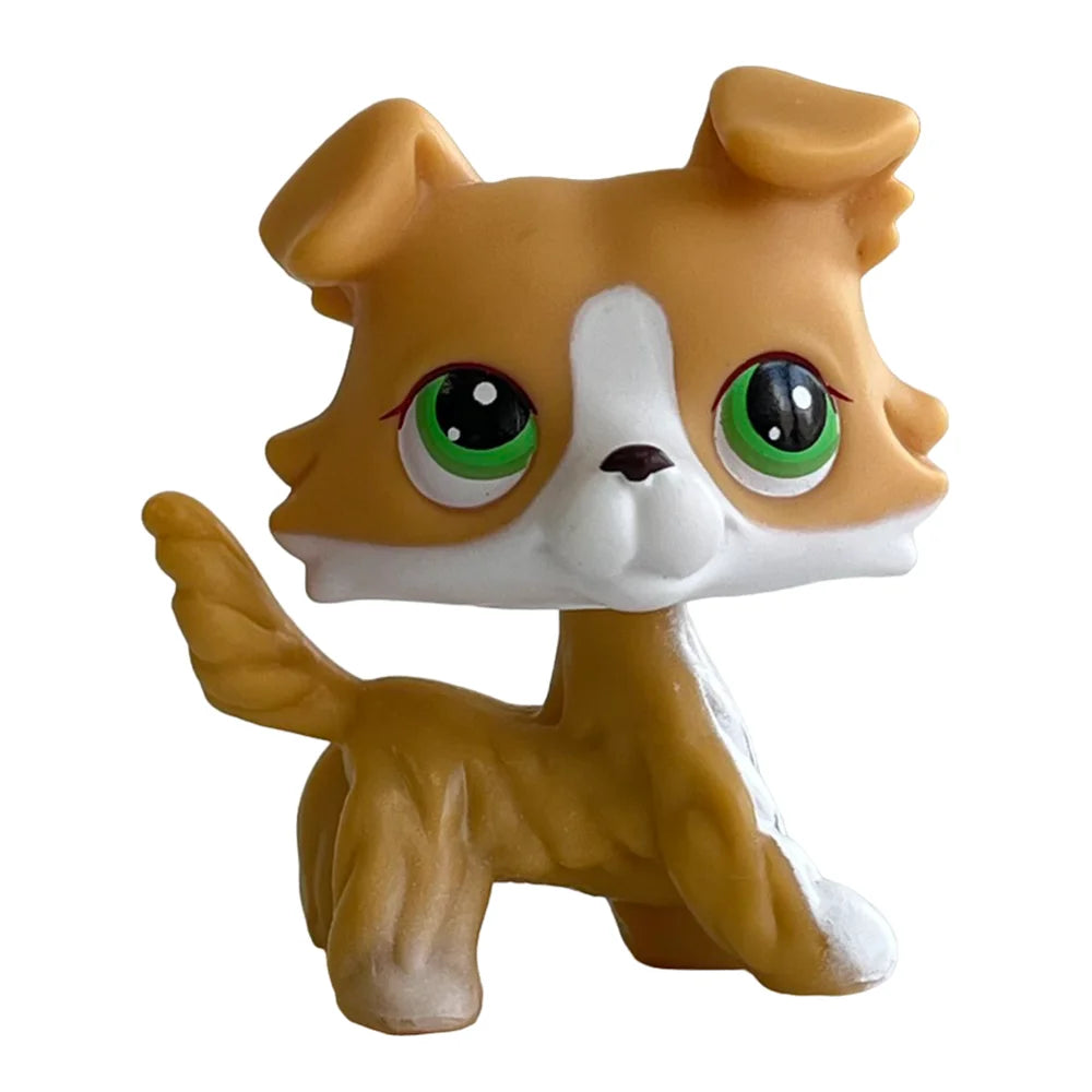 Rare pet toy Stands Short Hair Kitten Dog Dachshund Collie Spaniel Great Dane Original Bobble head toy lps